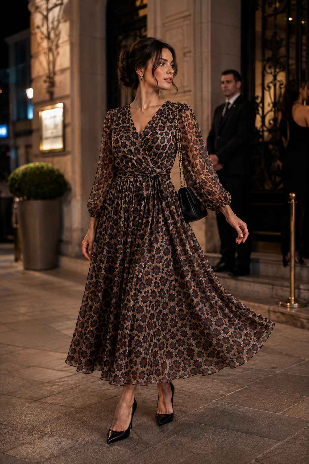 Rochia Eveline Animal Print
