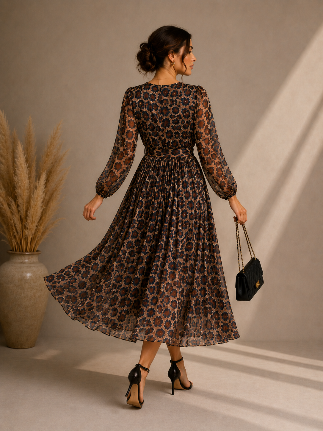 Rochia Eveline Animal Print
