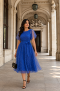 Rochie Serena Royal Blue