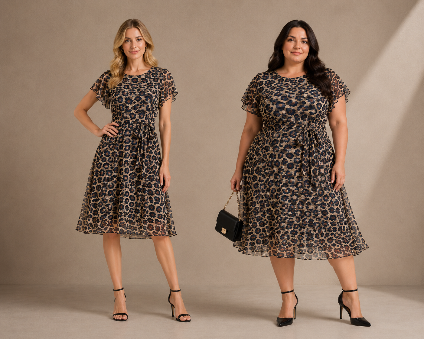 Rochie Serene Animal Print