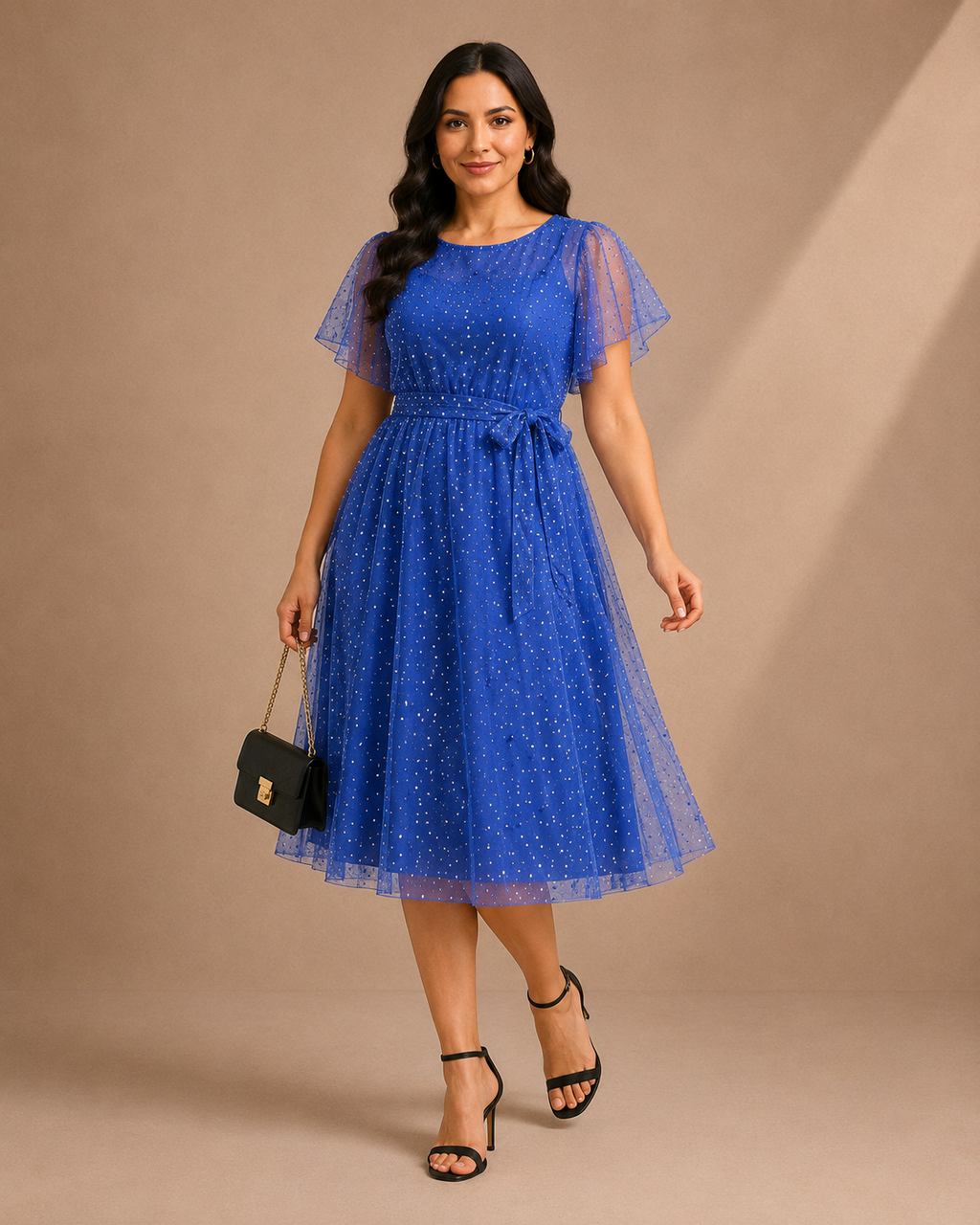 Rochie Serena Royal Blue