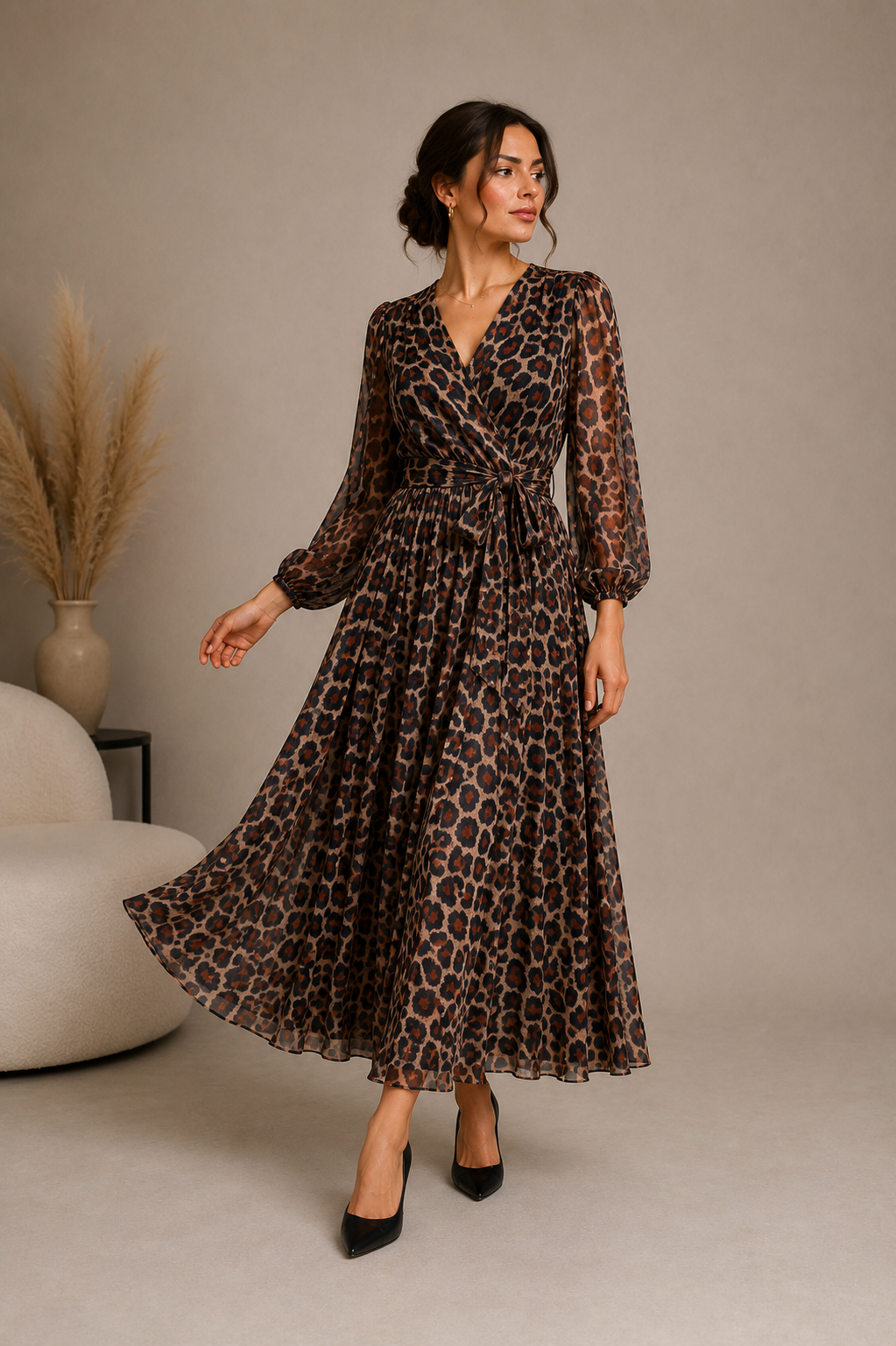 Rochia Eveline Animal Print