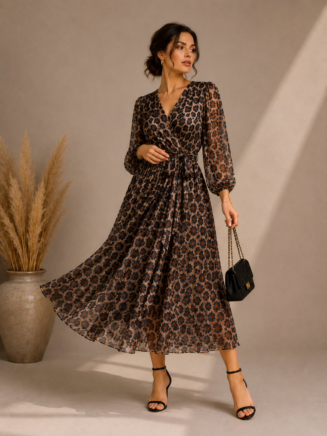 Rochia Eveline Animal Print