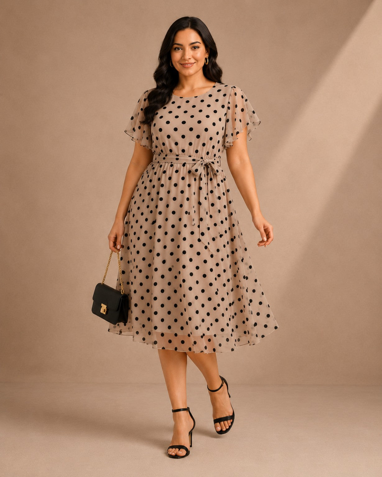 Rochie Elma Beige